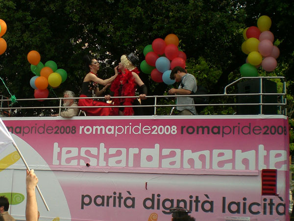 Roma Pride 2008 - I Carri