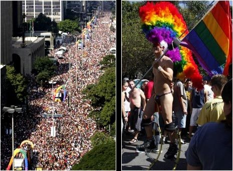 San Paolo: 5 milioni al Gay Pride brasiliano