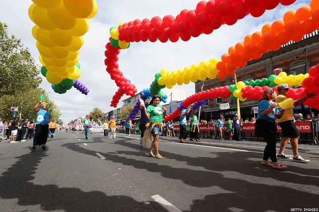 Pride in Nuova Zelanda: le immagini della manifestazione di Auckland