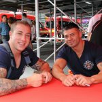 I pompieri di New York presentano il nuovo calendario a Times Square - Thumbnail