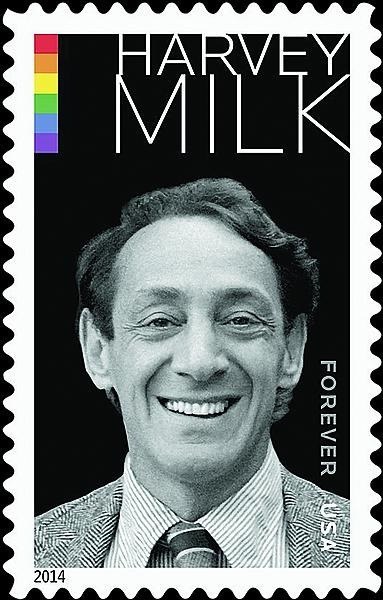 Harvey Milk francobollo