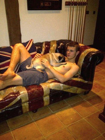 Jack Wilshere, il calciatore sempre mezzo nudo