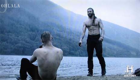 Scontri a petto nudo per i Vichinghi hot di History Channel