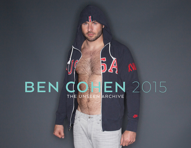 Gli scatti bollenti Ben Cohen per il calendario 2015