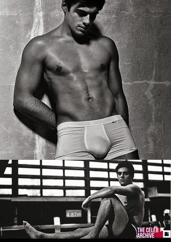 Il tuffatore Chris Mears ancora in mutande