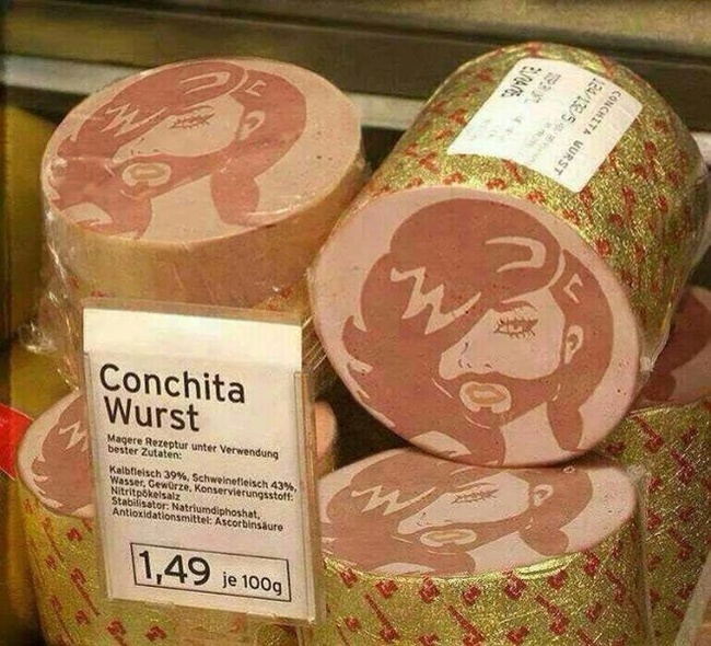 Il salame di Conchita Wurst