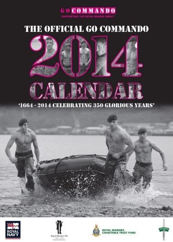 I soldati di Sua Maest&agrave; si spogliano per il calendario della Marina