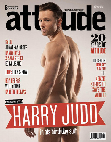 Harry Judd: il batterista nudo della copertina di Attitude