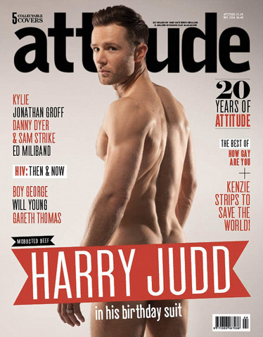 Harry Judd: il batterista nudo della copertina di Attitude