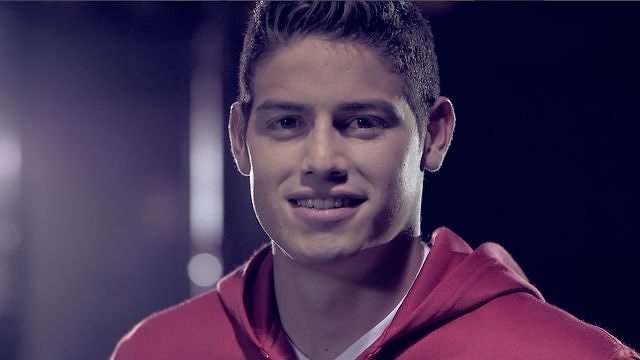 James Rodriguez insieme a Cristiano Ronaldo al Real Madrid