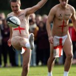 Inghilterra vs Nuova Zelanda. il rugby si gioca completamente nudi - Thumbnail