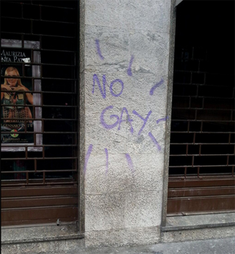 no gay milano