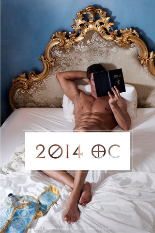 2014 -Il calendario sexy per chiedere alla chiesa ortodossa di aprire ai gay