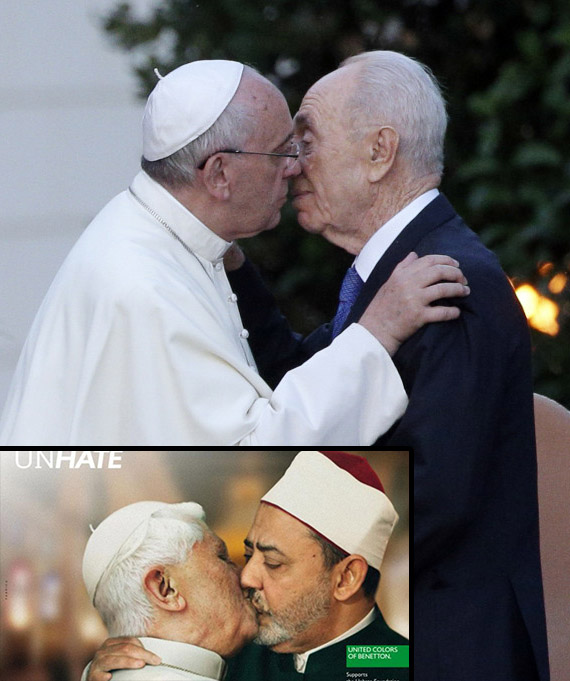 Papa Francesco vs Benetton