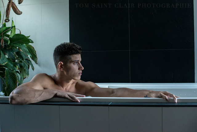 Romano Rossi, 18 anni perfettamente scolpiti