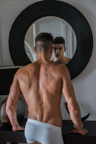 Romano Rossi, 18 anni perfettamente scolpiti