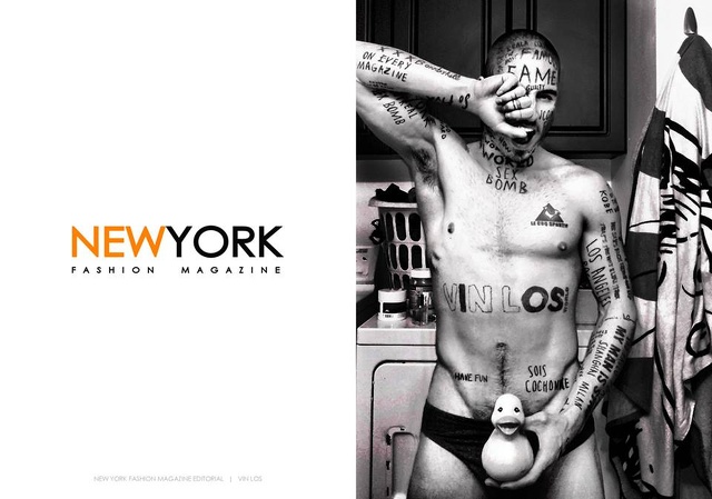 Vin Los: l'uomo ricoperto di tatuaggi senza senso