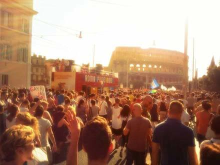 Le immagini pi&ugrave; belle del Roma Pride 2013 - 13romaprideBASE - Gay.it