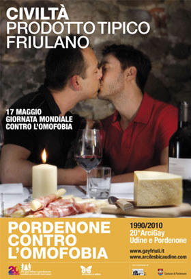 Foto del giorno di Lunedì 17 Maggio 2010 - 16397 udineHOME1 - Gay.it