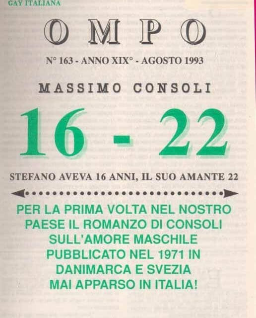 I libri di Massimo Consoli