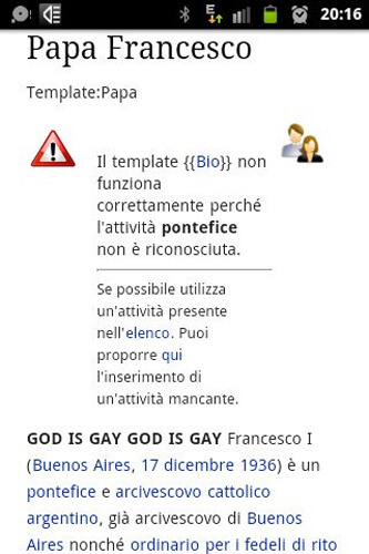 Foto del giorno di Mercoledì 13 Marzo 2013