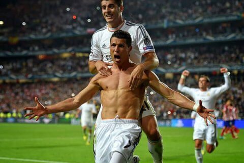 Cristiano Ronaldo segna e mostra un fisico da paura - Cristiano Ronaldo finale Champions League BS1 - Gay.it