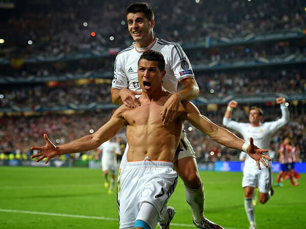 Cristiano Ronaldo segna e mostra un fisico da paura - Cristiano Ronaldo finale Champions League BS1 - Gay.it