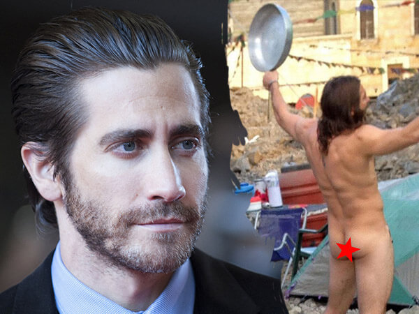 Jake Gyllenhaal completamente nudo sul set a Roma - Jake Gyllenhaal naked Everest Roma BS1 - Gay.it