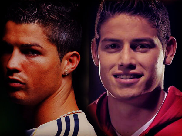 James Rodriguez insieme a Cristiano Ronaldo al Real Madrid - James Rodriguez Cristiano Ronaldo BS1 - Gay.it