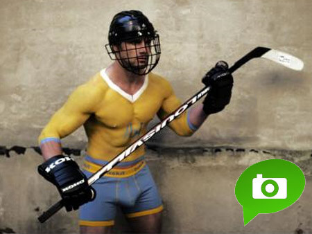 Athletic Performance: body painting e shorts attillatissimi - athletic performanceBASE - Gay.it