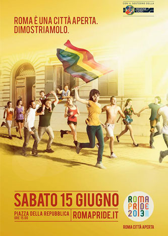 Roma Pride 2013 - campagnaroma1 - Gay.it