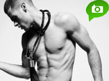 Dorian, ritratto a Chad in black & White - chadwhitesinclairBASE - Gay.it