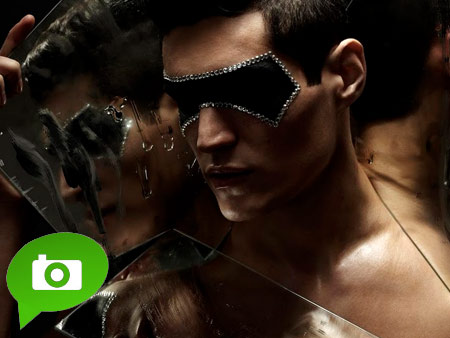 Magomed Dadakaev: fascino di trucco, giochi di luci e oro - magomedBASE - Gay.it