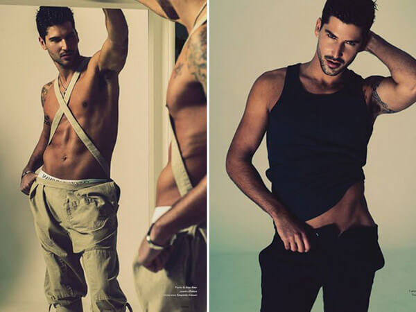 Il caliente Miguel Iglesias mostra la sua bellezza su Adon Magazine - miguel iglesias adon BS1 - Gay.it