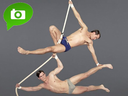 I cinque modelli acrobati di Madmen Magazine - modelli acrobatiBASE - Gay.it