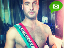 Alessandro &egrave; Mister Waiting for Frau, verso Mister Gay 2012 - mrgay waitingforfrauBASE - Gay.it