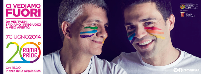Nichi Vendola per il Roma Pride 2014 - nichi vendola ed Roma Pride 20141 - Gay.it