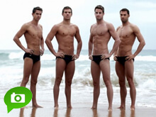 Posano per Mitch Buchannon i campioni del nuoto australiano - nuoto australiaBASE - Gay.it