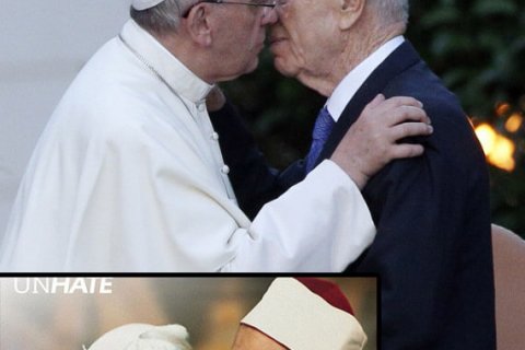 Papa Francesco vs Benetton - papa francesco bacio gay benetton1 - Gay.it
