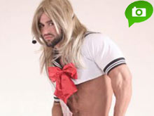 Il pornoattore Fran&ccedil;ois Sagat versione Britney - sagatbrit - Gay.it