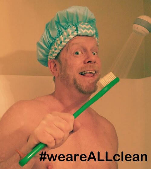 shower challenge hiv