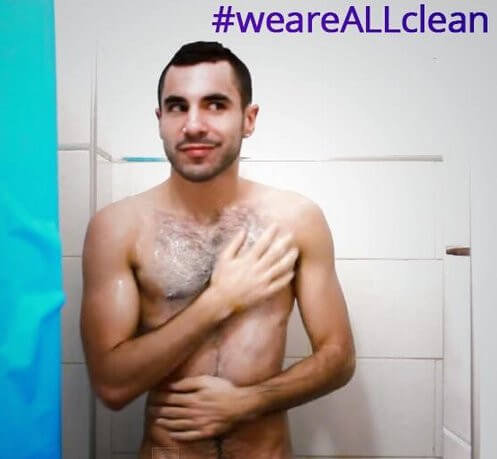 shower challenge hiv