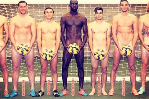 I giocatori del West Ham completamente nudi sul The Sun - the sun west ham BS - Gay.it