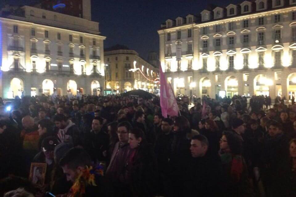 Tdor 2014: 1000 persone per la Trans Freedom March - torino tdor 20141 - Gay.it