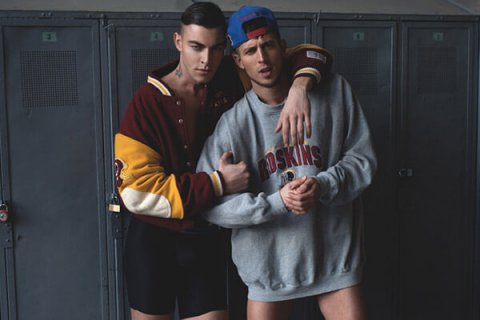 In palestra con i modelli Filip Jankovic e Daniel - vangardist teamleader BS1 - Gay.it