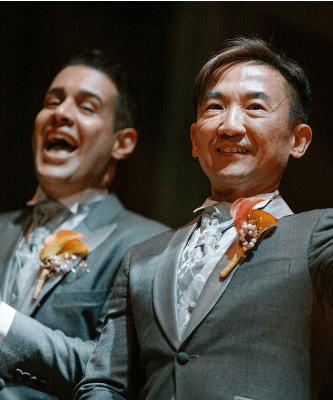 coppia gay Carnegie Hall