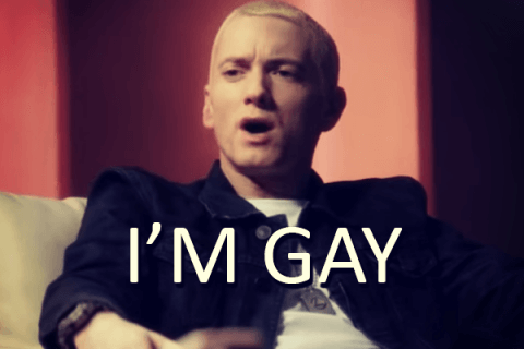 Eminem è gay: l'incredibile coming out - eminem coming out BS - Gay.it