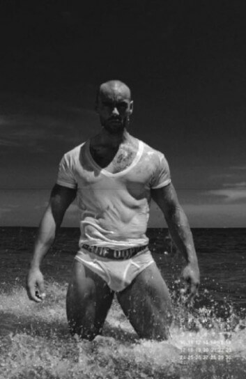 Eric Leto: il calendario "tutto-muscoli" per il 2015