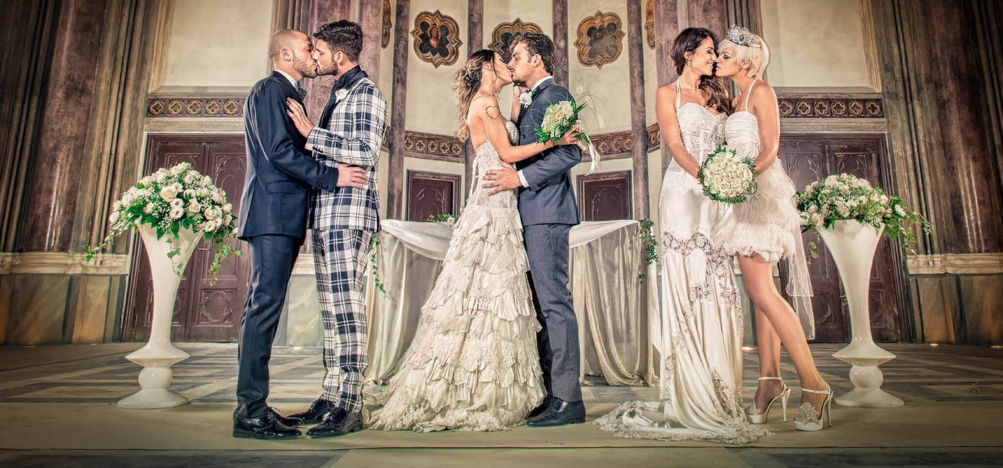 È sposa, la fiera del matrimonio gay