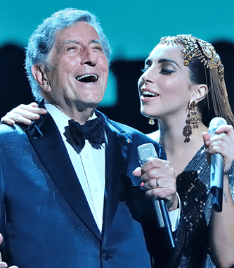 Lady Gaga e Tony Bennet ad Umbria Jazz Festival